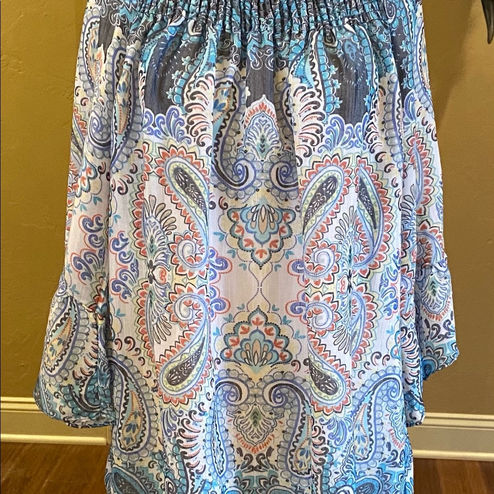 SOLD Soft Pattern Summer Top